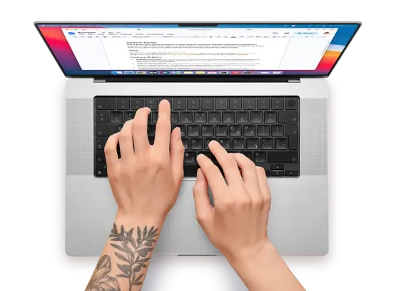 amazon listing copywriter hands typing text 555x408